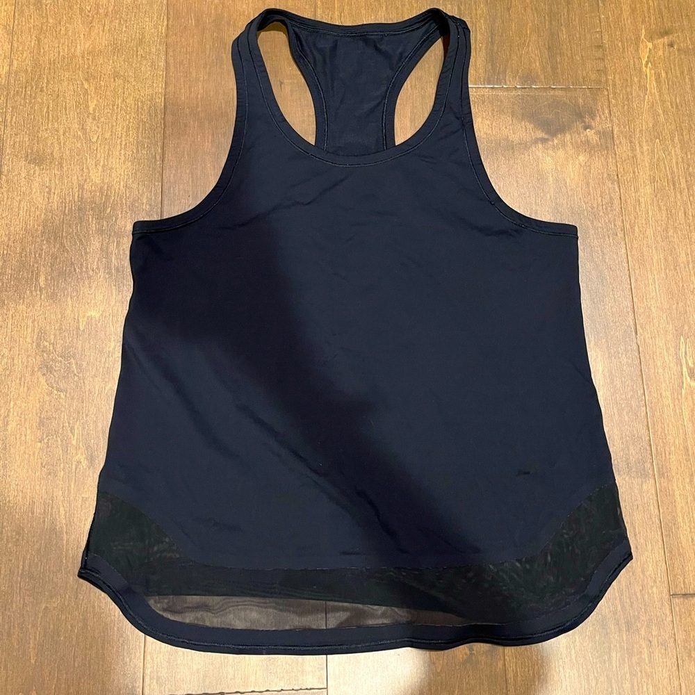 Lululemon Athletica black tank top
